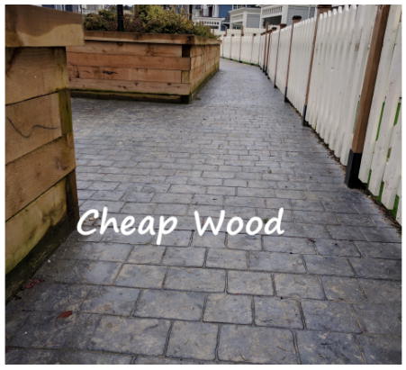 Cheap wood