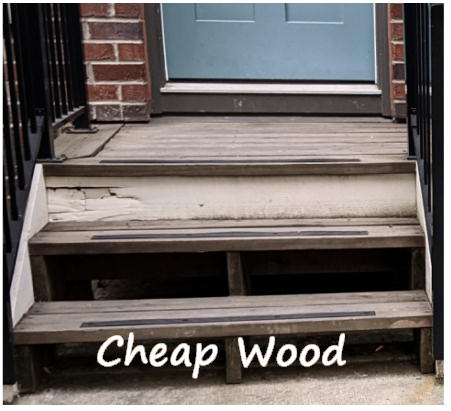 Cheap wood